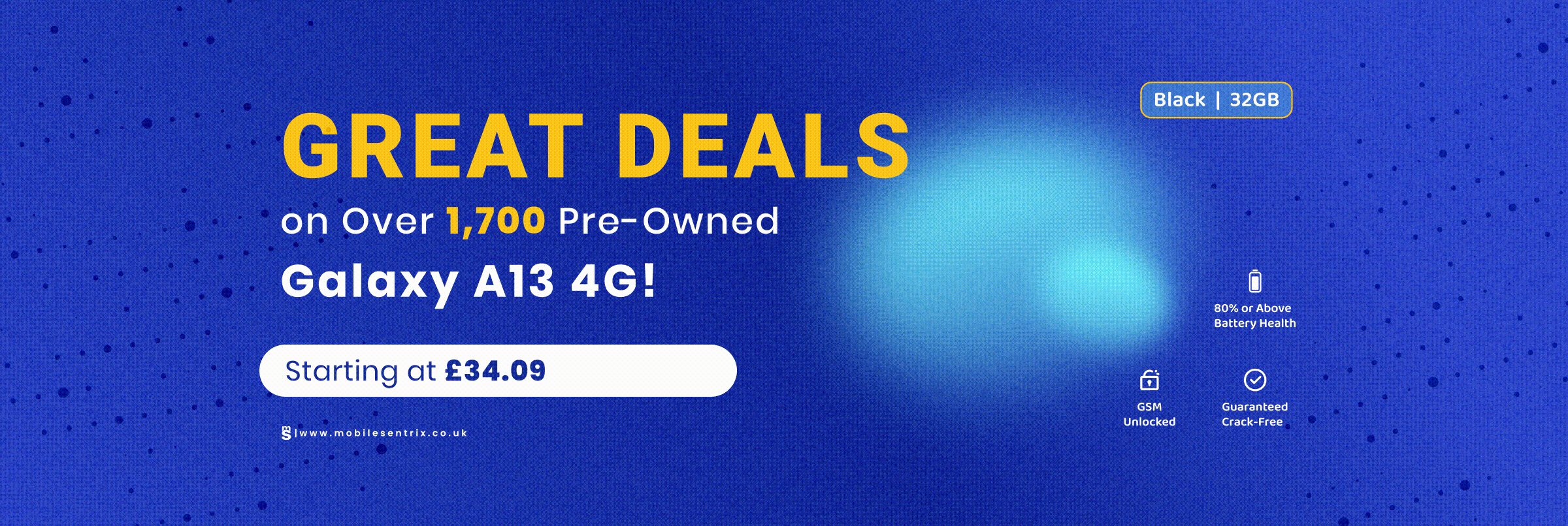 CP-377 | Galaxy A13 4G at great deals  - 07/16