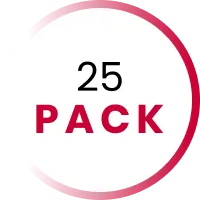 Pack Qty - 25 Pack Pack Qty - 25 Pack