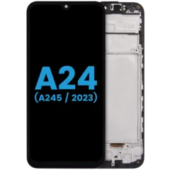 LCD Assembly With Frame For Samsung Galaxy A24 4G (A245 / 2023) (Aftermarket : incell ) (All Colors)