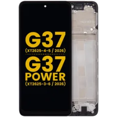LCD Assembly With Frame For Motorola Moto G37 (XT2625-4-5 / 2026) / G37 Power (XT2625-3-6 / 2026) (Refurbished) (All Colors)