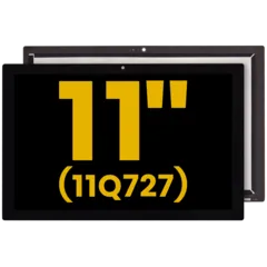 LCD Assembly Without Frame For Lenovo Ideapad Duet 3 Chromebook 11" (Refurbished) (Black) (11Q727)