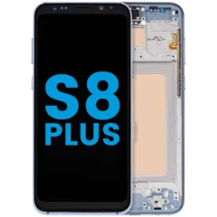 LCD Assembly With Frame (Without FingerPrint Sensor) For Samsung Galaxy S8 Plus (Aftermarket: Incell) (Coral Blue)