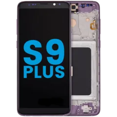 LCD Assembly With Frame (Without FingerPrint Sensor) For Samsung Galaxy S9 Plus (Aftermarket: Incell) (Lilac Purple)