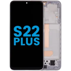LCD Assembly With Frame (Without FingerPrint Sensor) For Samsung Galaxy S22 Plus 5G (Aftermarket: Incell) (White)
