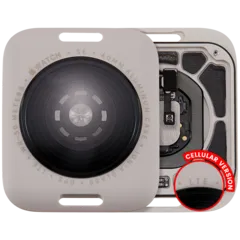 Back Cover Assembly For Watch Series SE 2nd (40MM) (Cellular Version) (Aluminum / Starlight)