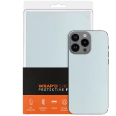 Wrapd Back Skin - Carbon Fiber (White) (5 Pack)