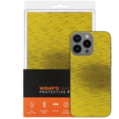 Wrapd Protective Film - Skin - Mosaic (Gold) (Medium) (5 Pack)