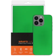 Wrapd Protective Film - Skin - Satin (Green) (Medium) (5 Pack)