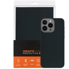 Wrapd Protective Film - Skin - Satin (Black) (Medium) (5 Pack)