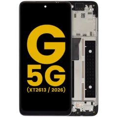 LCD Assembly With Frame For Motorola Moto G 5G (XT2613 / 2026) (Refurbished) (All Colors)