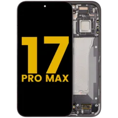 OLED Assembly With Frame For Xiaomi 17 Pro Max (Refurbished) (Black)