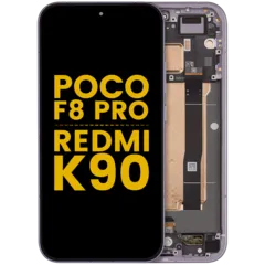 OLED Assembly With Frame For Poco F8 Pro / Redmi K90 (Refurbished) (Purple)