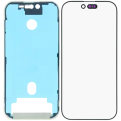 3 in 1 (Glass With OCA Pre-Installed + Frame) For iPhone 16 Pro (OCA Master)