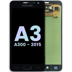 LCD Assembly Without Frame For Samsung Galaxy A3 (A300 / 2015) (Service Pack) (Black)
