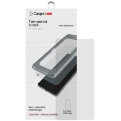 Casper Snap Tempered Glass For Samsung Galaxy S25 Ultra 5G (Retail Pack) (AR Clear)