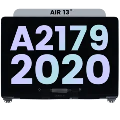 Complete LCD Display Assembly For MacBook Air 13" A2179 (2020) (Genuine OEM) (Silver)