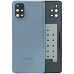Back Cover With Camera Lens For Samsung Galaxy M51 (M515 / 2020) (Service Pack) (Black)
