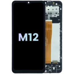 OLED Assembly With Frame Compatible For Samsung Galaxy M12 (M127) (Service Pack) (All Colors)