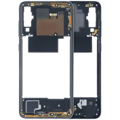 Mid-Frame Housing Compatible For Samsung Galaxy A70 (A705) (Service Pack) (Black)