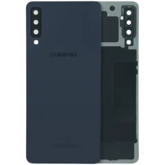Back Cover With Camera Lens For Samsung Galaxy A7 (A750 / 2018) (Service Pack) (Black)