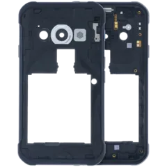 Mid-Frame Housing Compatible For Samsung Galaxy Xcover 3 (G388) (Service Pack) (Black)