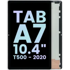 LCD Assembly Without Frame Compatible For Samsung Galaxy Tab A7 (T500) (Service Pack) (Black)