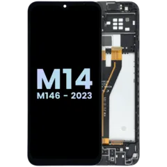 LCD Assembly With Frame Compatible For Samsung Galaxy M14 (M146) (Service Pack) (All colors)