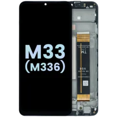 LCD Assembly With Frame Compatible For Samsung Galaxy M33 5G (M336) (Service Pack) (All colors)