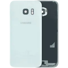 Back Cover Glass For Samsung Galaxy S7 (Service Pack) (White)