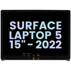 LCD Assembly With Frame For Microsoft Surface Laptop 5 15" (Service Pack) (Platinum)