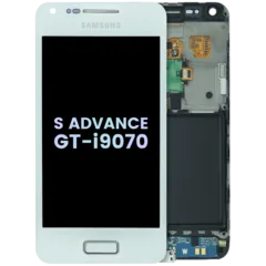OLED Assembly With Frame For Samsung Galaxy S Advance GT-i9070 (Service Pack) (White)
