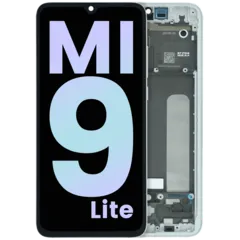 OLED Assembly With Frame For Xiaomi Mi 9 Lite M1904F3BG (Genuine) (White)