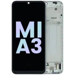 OLED Assembly With Frame For Xiaomi Mi A3 M1906F9SH (Genuine) (White)