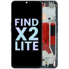OLED Assembly With Frame For OPPO Find X2 Lite CPH2005 (Genuine) (Black)