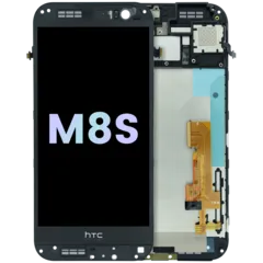 LCD Assembly With Frame For HTC One M8s OPKV100 (Genuine) (Gray)