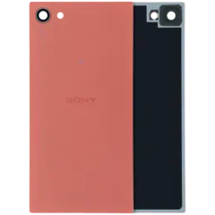Back Cover Glass For Sony Xperia Z5 Compact (Genuine) (Coral)
