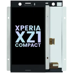 LCD Without Frame For Sony Xperia XZ1 Compact (Genuine) (Black)