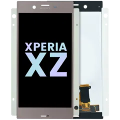 LCD Without Frame For Sony Xperia XZ (Genuine) (Pink)