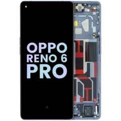 OLED Assembly With Frame For Oppo Reno 6 Pro / 6 Pro Plus 5G (Genuine) (Gray)
