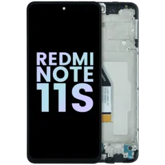 OLED Assembly With Frame For Xiaomi Redmi Note 11S 5G / Note 11T 5G / Poco M4 Pro 5G (Genuine) (Black)