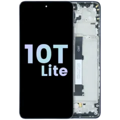 LCD Assembly With Frame For Xiaomi Mi 10T Lite 5G (Genuine) (Gray)