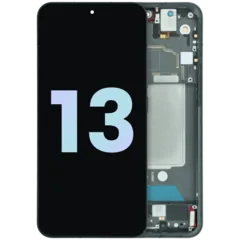 OLED Assembly With Frame For Xiaomi 13 5G (Genuine) (Black)