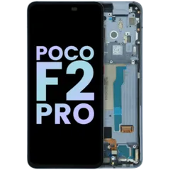 OLED Assembly With Frame For Xiaomi Poco F2 Pro (Genuine) (Black)