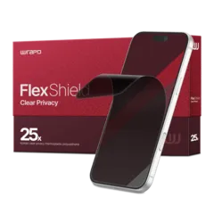 TPU FlexShield Privacy Screen Protector (25 Pack) (Wrapd)