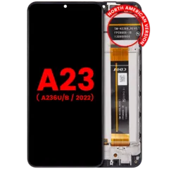 LCD Assembly With Frame For Samsung Galaxy A23 5G (A236U/B / 2022) (North American U/B Version) (Aftermarket Plus) (All Colors)
