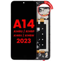 LCD Assembly With Frame For Samsung Galaxy A14 5G (A146U / A146P / A146V / A146W / 2023) (US Version) (Aftermarket Plus) (All Colors)
