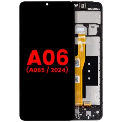 LCD Assembly With Frame For Samsung Galaxy A06 (A065 / 2024) (Aftermarket Plus) (All Colors)