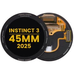 OLED Assembly Without Frame For Garmin Instinct 3 (45MM) (2025) (Premium) (Black)