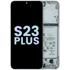 OLED Assembly With Frame For Samsung Galaxy S23 Plus 5G (US & International) (Service Pack) (Lime)