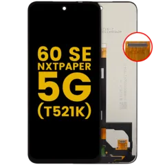 LCD Assembly Without Frame For TCL 60 SE NxtPaper 5G (T521K) (Refurbished) (All Colors)